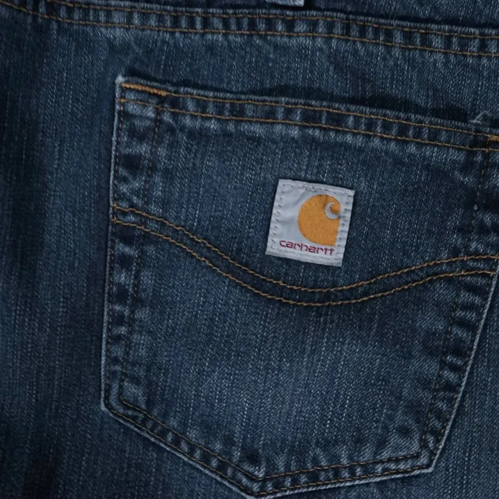 Carhartt Relaxed Fit Blue Jeans Workwear 40x34